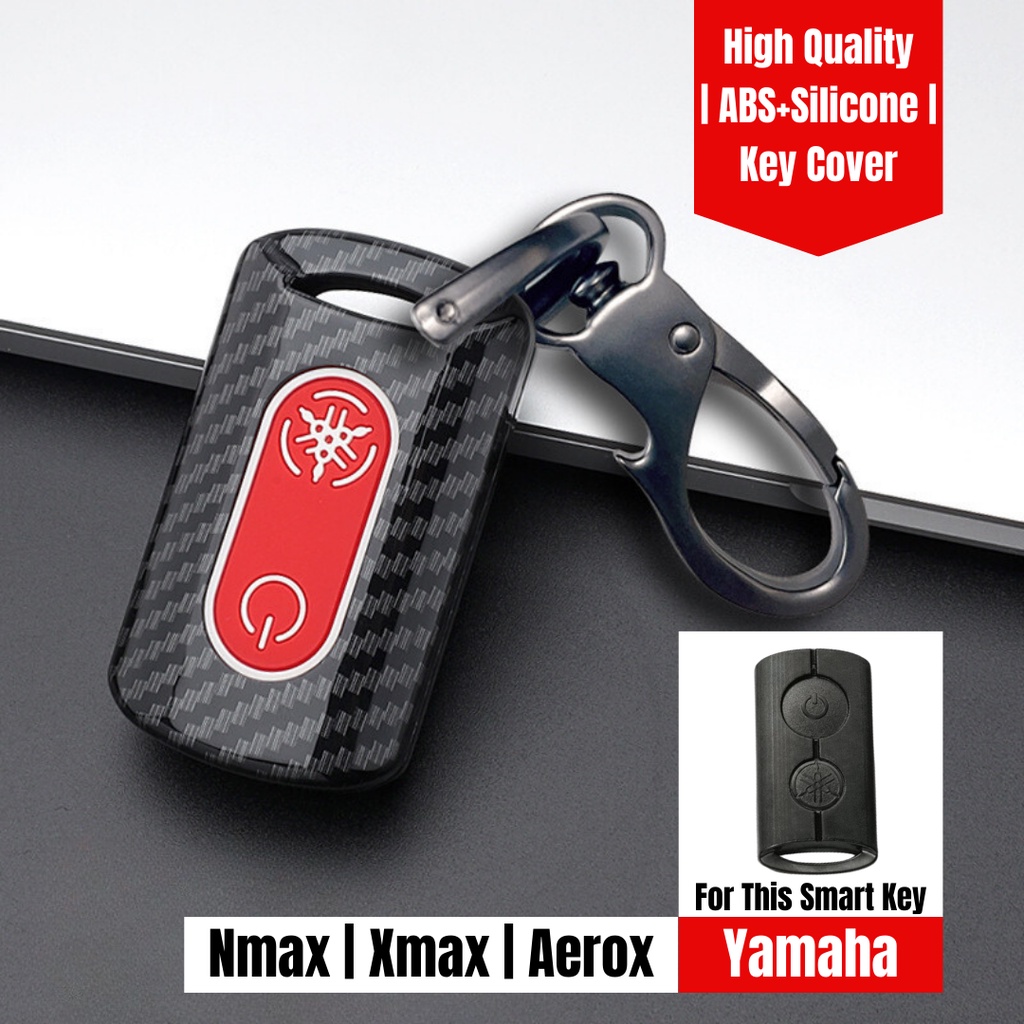 Cover Sarung Kunci Remote Smartkey Carbon Yamaha NMax XMax Aerox