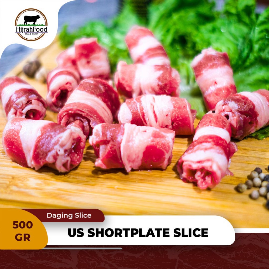 COD Slice Beef US Shortplate | Daging Lapis Iris Sukiyaki/Yoshinoya 500 gr