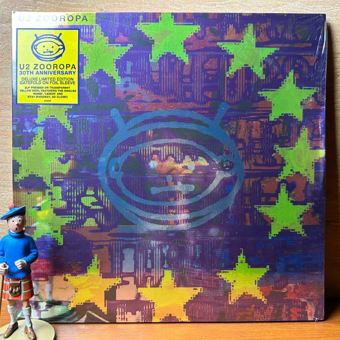 PIRINGAN HITAM / VINYL U2 - ZOOROPA (2LP,CLRD)