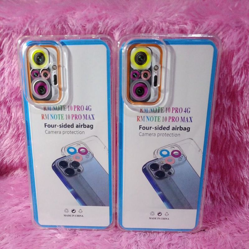 Softcase Casing REDMI NOTE 10 PRO REDMI NOTE 10 PRO MX Silikon Bening Transparan Pelindung Belakang 