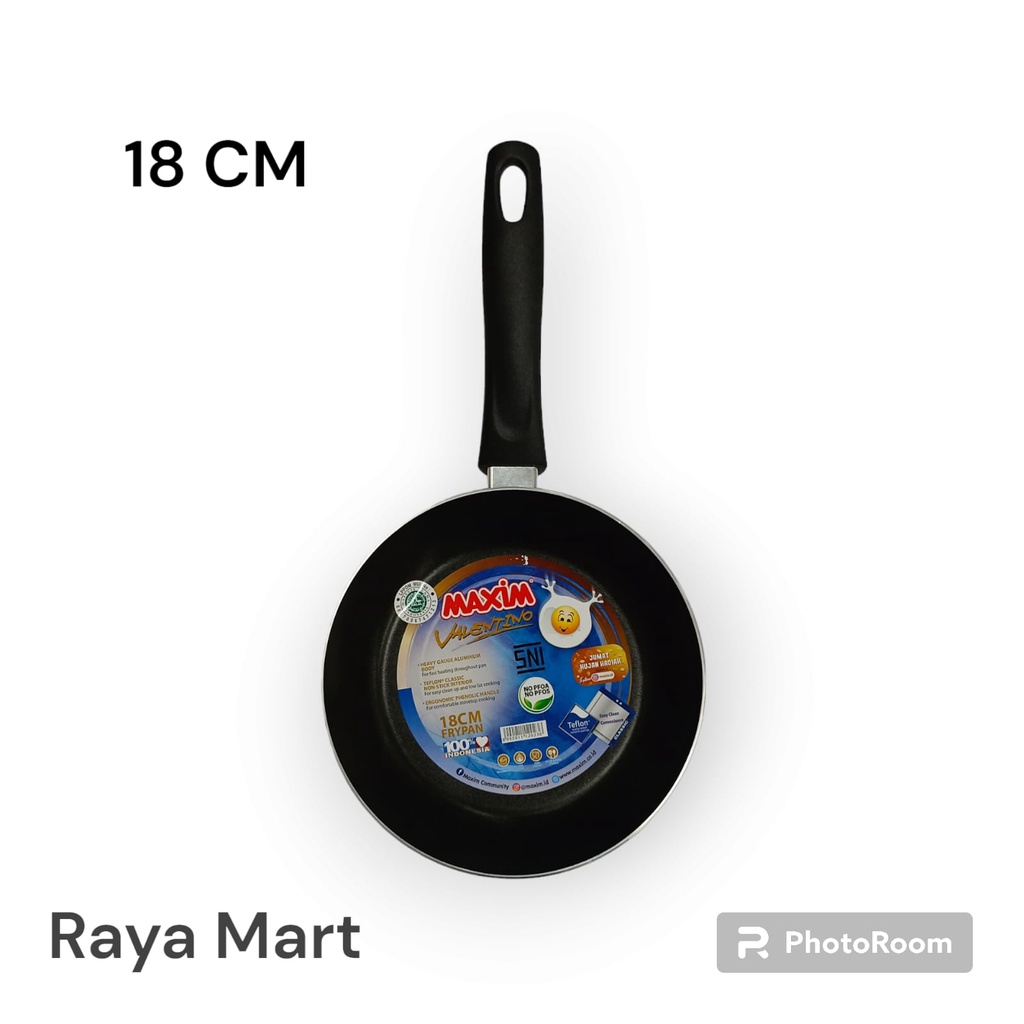 Teflon Maxim Valentino ukuran 18 cm