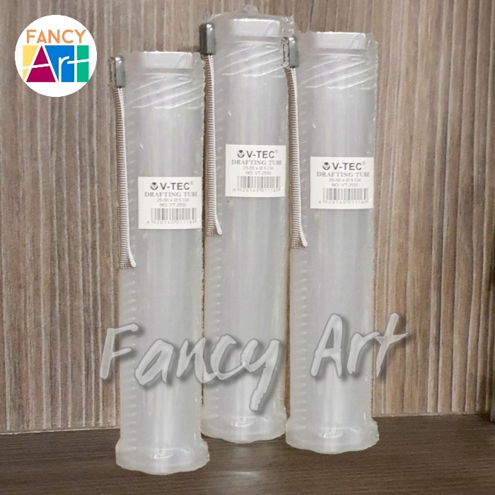 

[[ JS - BEST SELLER ]] V-TEC Tabung Ulir 25cm Tabung Kuas Lukis - Extendable Drafting Tube