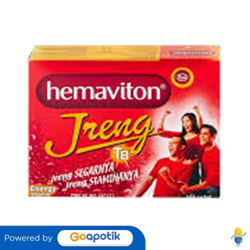 

Hemaviton Jreng Rasa Cola 4 Gram Box 6 Sachet