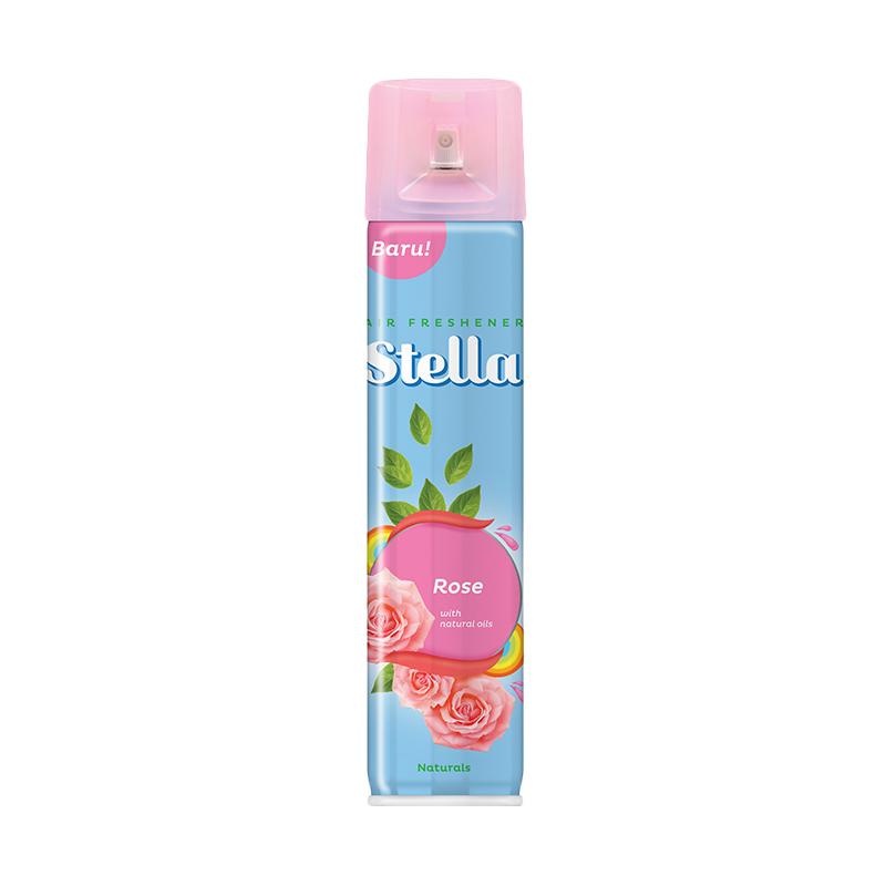 STELLA AEROSOL 200ML ROSE PENGHARUM RUANGAN