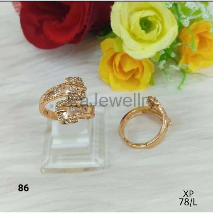 Cincin Xuping Lapis Emas 24 Karat Terbaru Realpict
