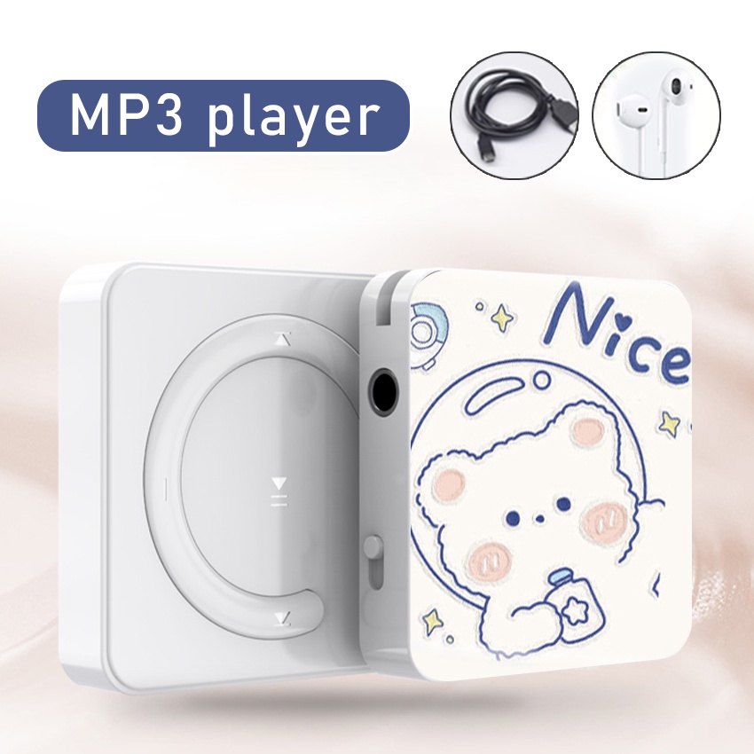 Mp3 Player Mini Portable Mp3 With Slot Tf Card Larisia Store Premium Original