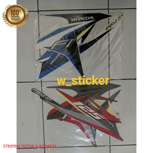 (ORI) Striping Vario 125 2014 CBS kualitas original