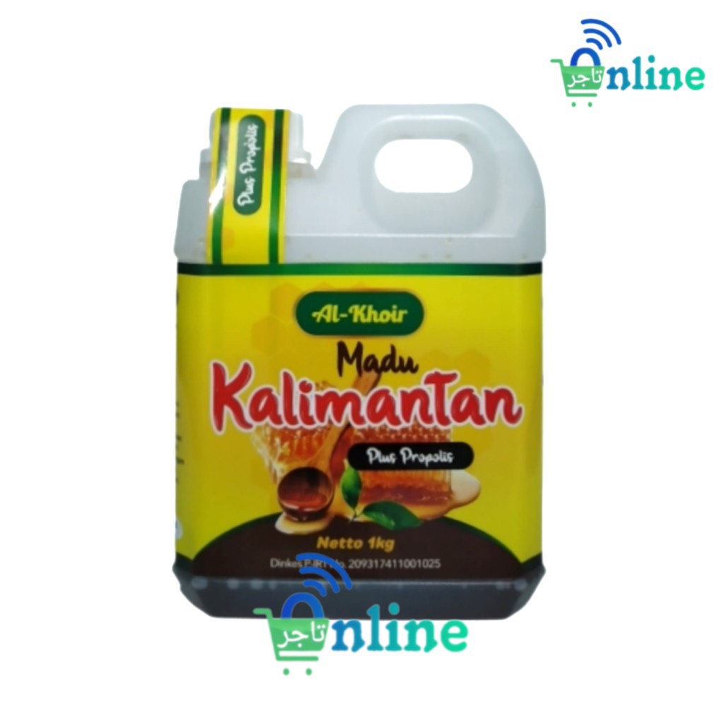 

Madu Kalimantan plus propolis 1kg Alkhoir