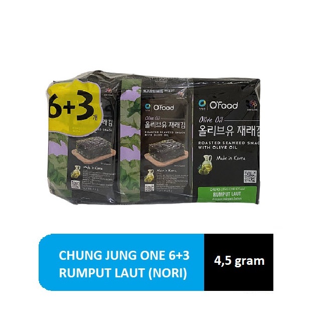 

CHUNG JUNG ONE Seaweed Rumput Laut Daesang NORI KOREA Chung Jung Won