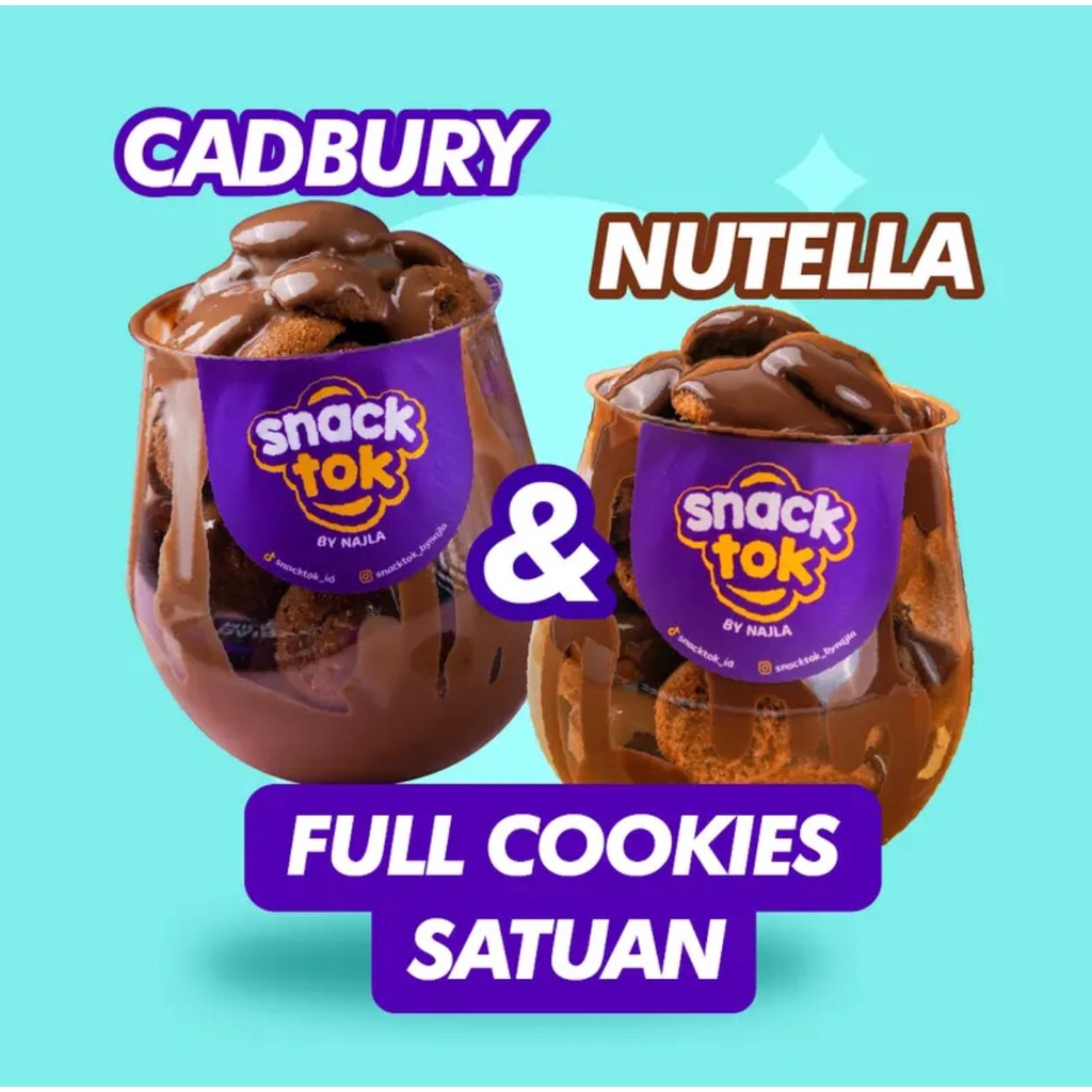 

SNACKTOK FULL COOKIES - BITTERSWEET BY NAJLA