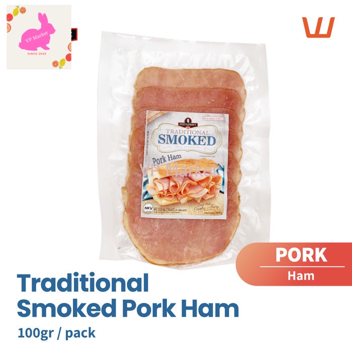 

Daging Babi Traditional Smoked Ham Sven's Choice 100g