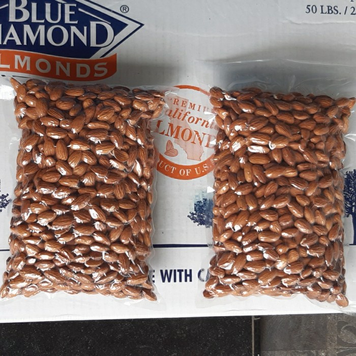 

[SUKSES] DISKON roasted almond panggang blue diamond 1kg