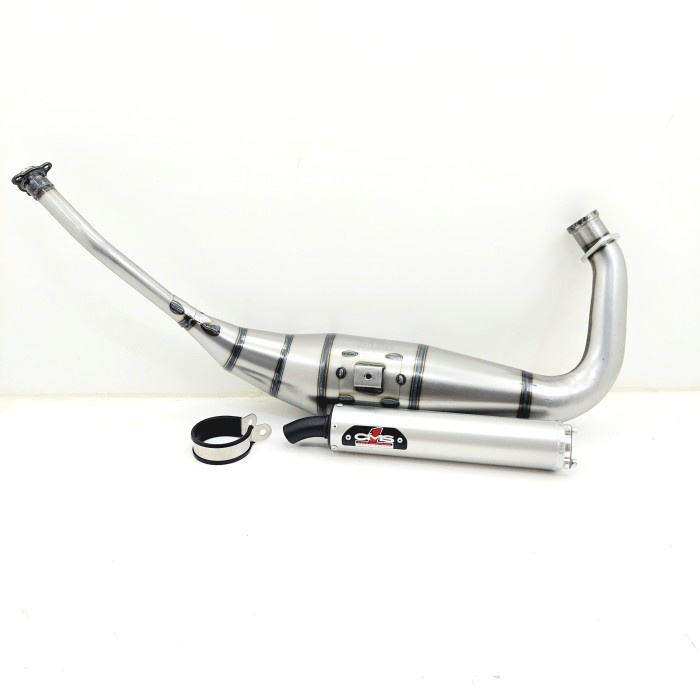 READY kenalpot ninja r150 cms knalpot cms ninja kr150