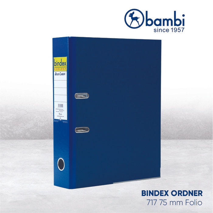 

Bindex Ordner 717 A4/FC ALL COLOUR Pilih Warna - Biru