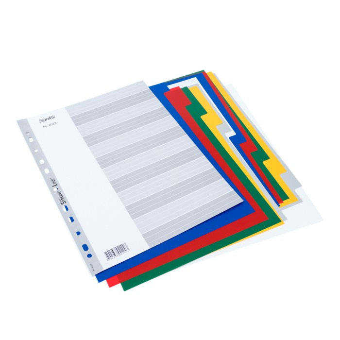 

Bantex PP Colour Divider A4 12 pages 6022 00