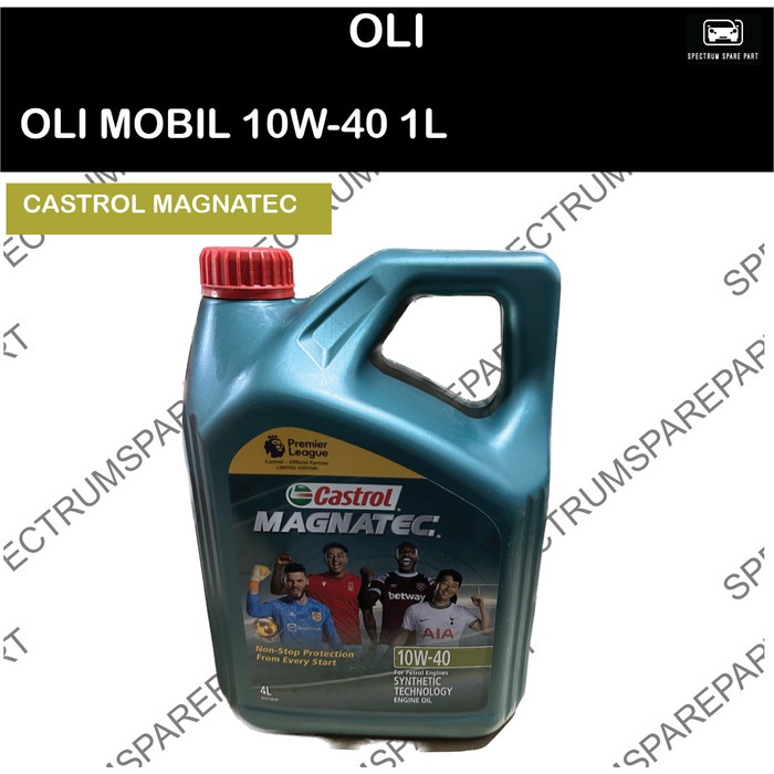 OLI MOBIL CASTROL MAGNATEC 4L 10W-40 BENSIN - DIESEL
