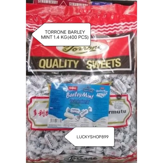 

TORRONE BARLEY MINT 1.4 KG400 PCS)