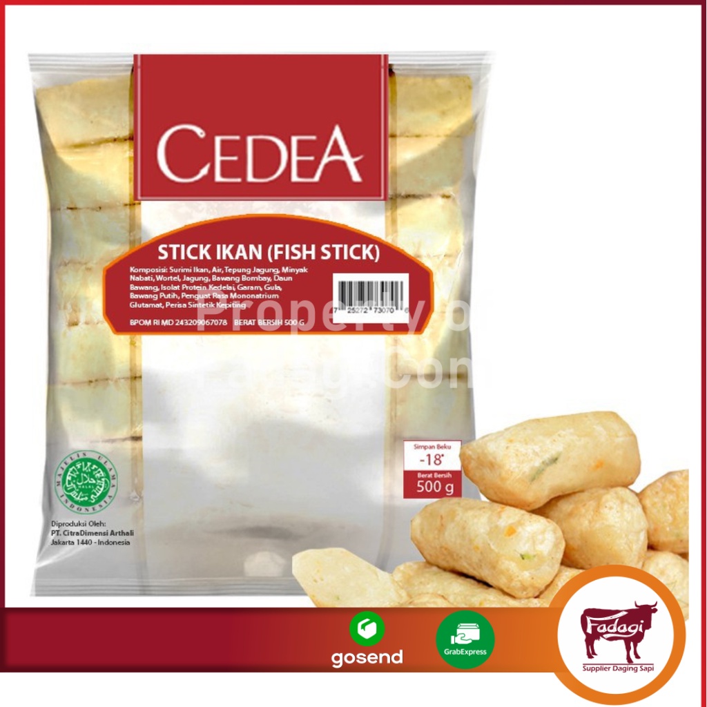 

CEDEA STICK IKAN-500GR