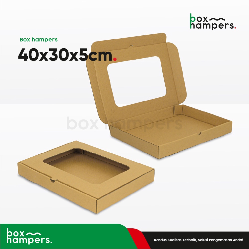 

Box 40X30X5 (DAY) cm Kardus/Karton/kemasan/Hampers/Baju/gift