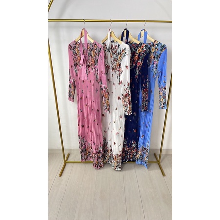RANDOM BJ - Dress Gamis Bunga Premium Bangkok