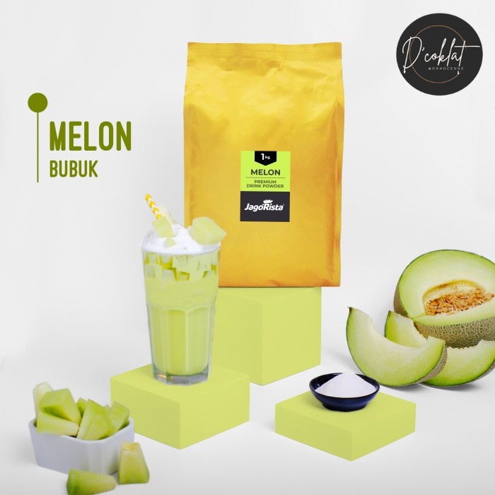 

1 Kg - Melon - Premium Bubble Drink Powder