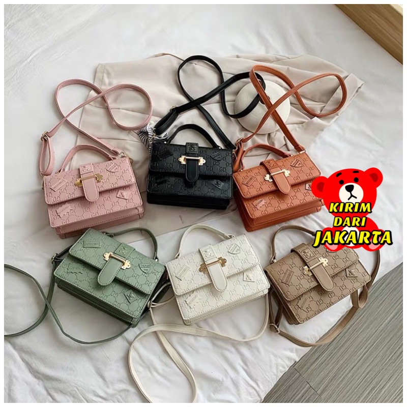 iBAGS 3019{ 1Kg Bisa 2Pcs } Tas Selempang Wanita Fashion Import Premiun