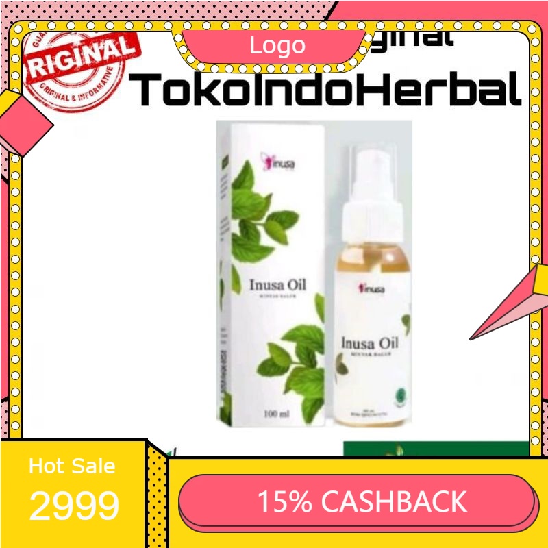 INUSA OIL ASLI - Minyak Balur Herbal Sangat Terbukti Ampuh