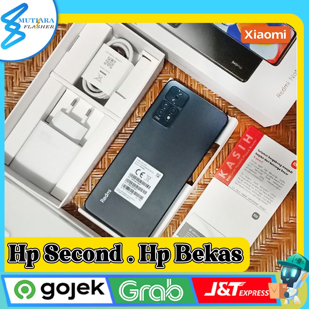 Xiaomi Redmi Note 11 Pro 4G Ram 6/128GB | Ram 8/128GB Second Original