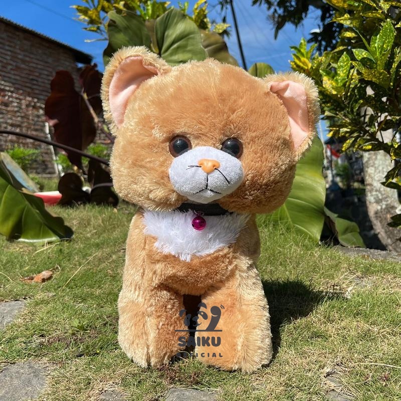 Boneka Kucing Luna Lucu 45 cm untuk kado ulang tahun anak pacar teman laki perempuan pria wanita cow