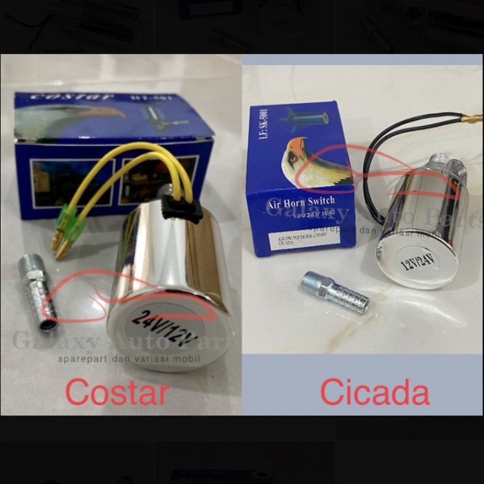 Switch swit klakson angin air horn truk - Costar