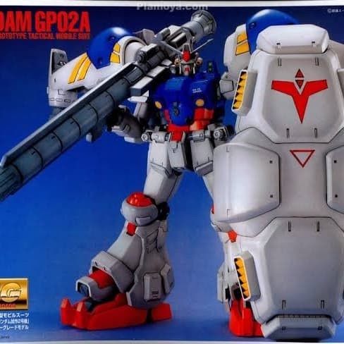 Bandai MG 1/100 Gundam GP02A physalis GP 02 A , stardust memory