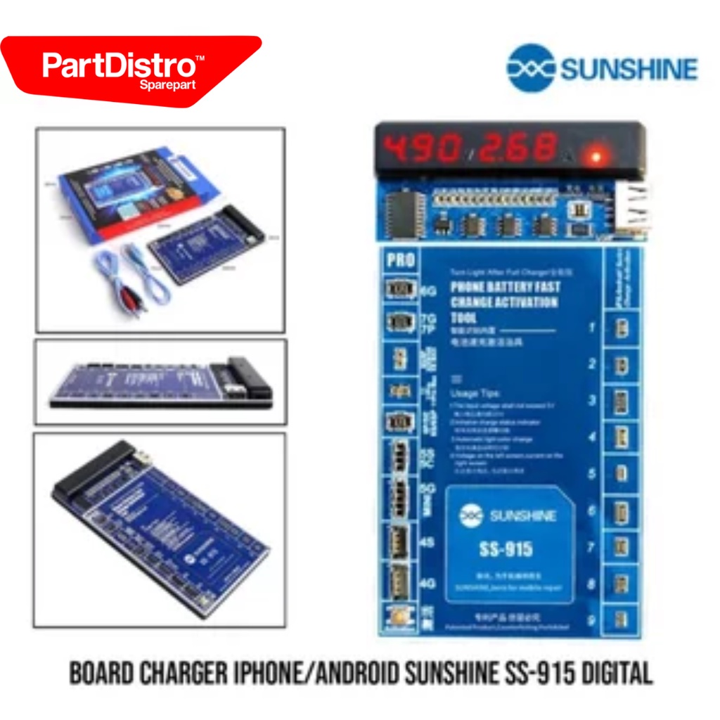 BOARD CHARGE DIGITAL SUNSHINE SS-915 IPH0NE/ANDROID