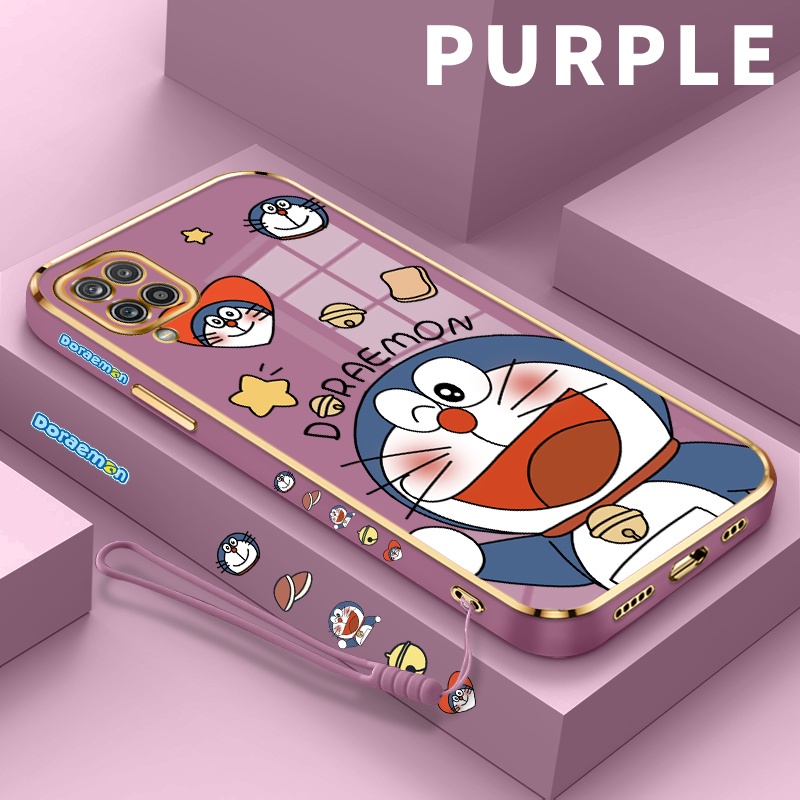 Golden Plated Case Casing For Samsung A12 4G A12 5G A12s For Samsung A125 case hp F12 For SamsungA12