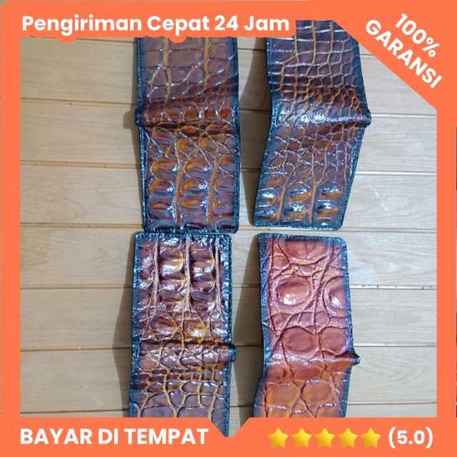Dompet Kulit Punggung Buaya Merauke