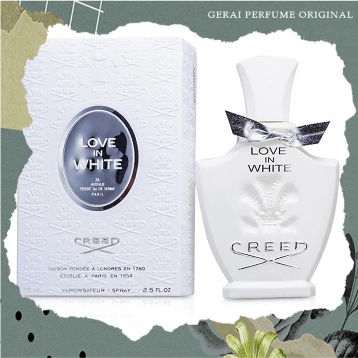 CREED LOVE IN WHITE EDP 75 ML Box Segel