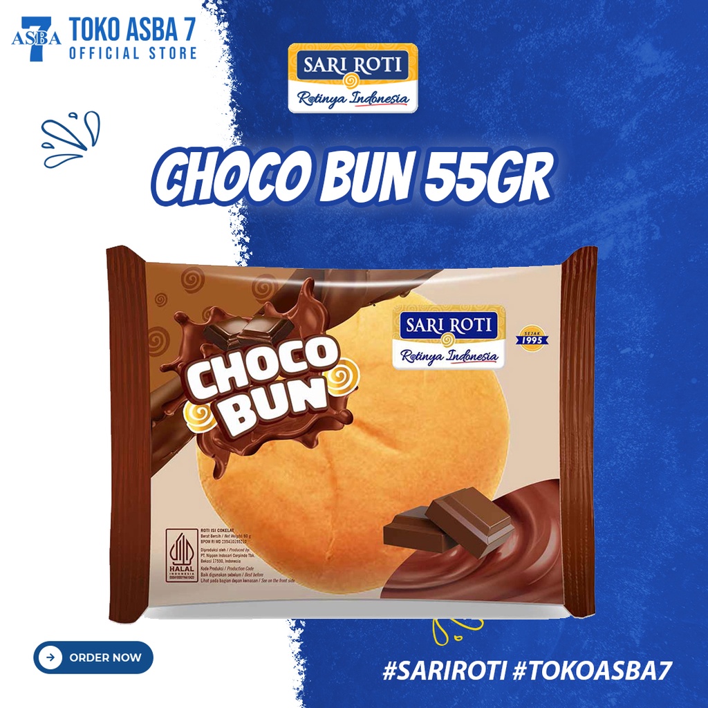 

SARI ROTI CHOCO BUN & CHOCO CHEESE BUN 55G