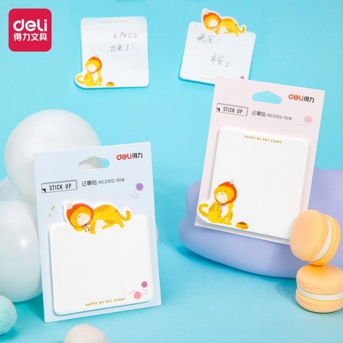 

DELI Sticky Notes Cartoon Edition No. 21512 isi 30 Lembar
