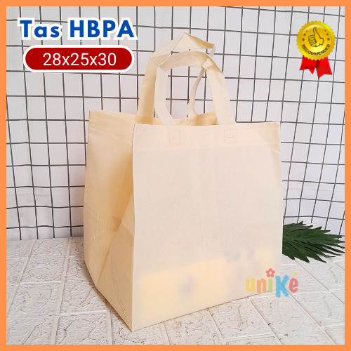 

Goodie Bag Tas Hajatan Spunbond Bag Tas Berkat Nasi Kotak 25x25 HBPA D24 D25 Unike 28x25x30