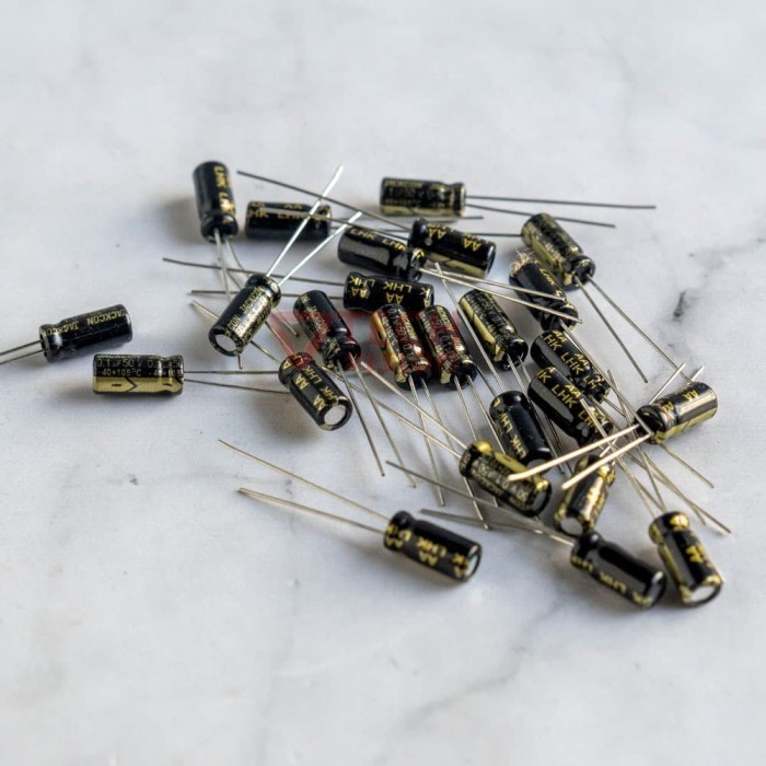 Kapasitor Elco 0,1uf 50v