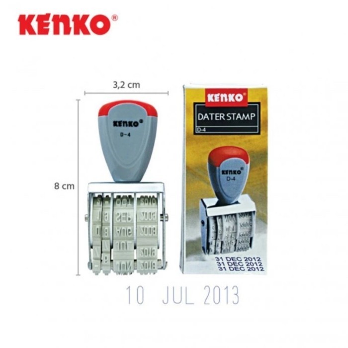 

KENKO Stempel Tanggal / Dater Stamp D-4