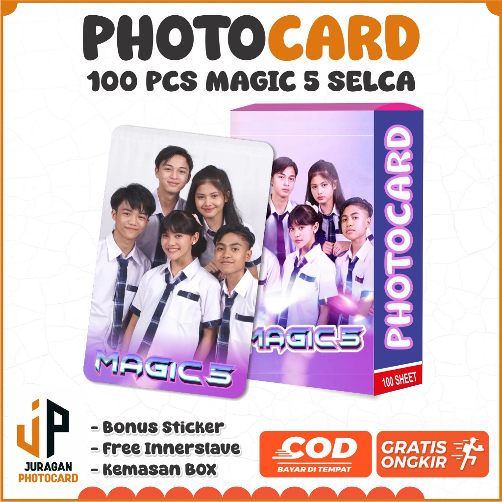 PROMO 100 Photocard Magic 5 All Member Bonus Innerslave - Juragan Photocard TERMURAH