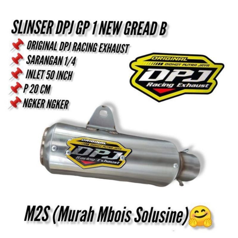 Silencer  DPJ GP 1 Inlet 50 mm Termurah