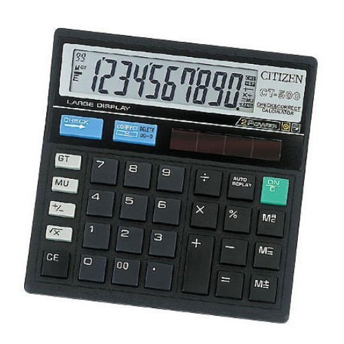 

Kalkulator Dagang Citizen CT-500 Calculator