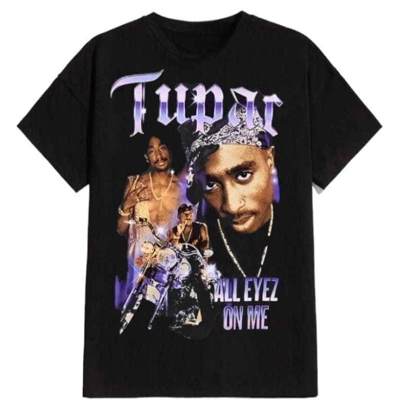 Kaos Vintage TUPAC SHAKUR Kaos VIntage