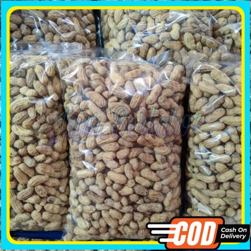 

1Kg Kacang Kulit Sangrai Madura Camilan Kacang sangrai Camilan Kacang Oven Kacang Di Sangrai