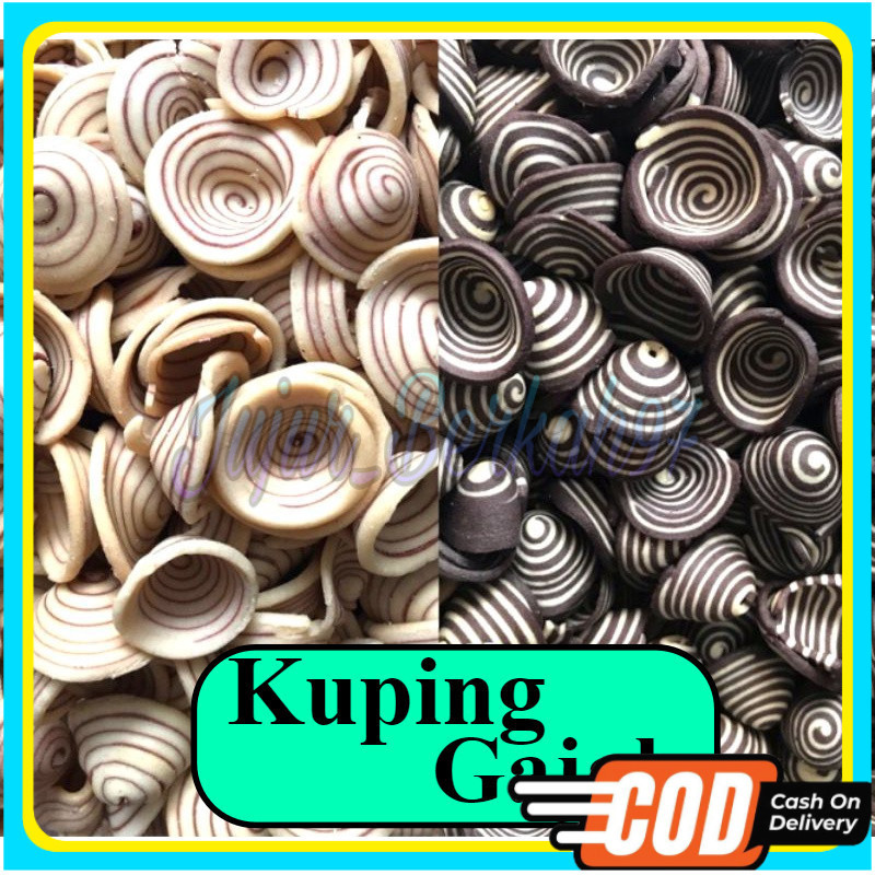 

1kg kuping gajah cream/ hitam