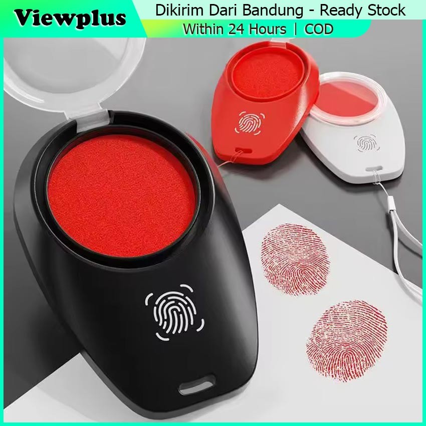 

Bantalan Cap Sidik Jari Portable / Fingerprint Pad / Thumb Print Pad Untuk Cap Jempol / Sidik Jari