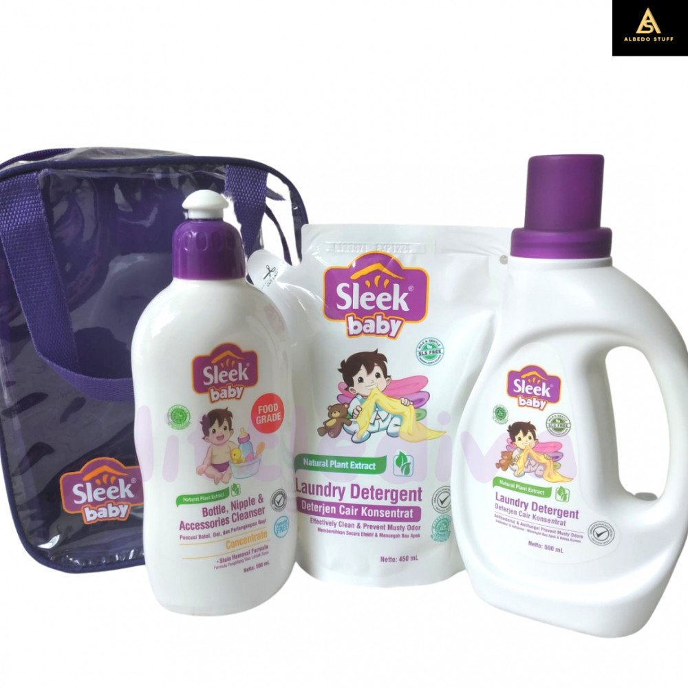 ARJUNA SLEEK BABY SPECIAL PACKAGE / Sleek Baby Paket / Paket Sleek Baby KINO KT4