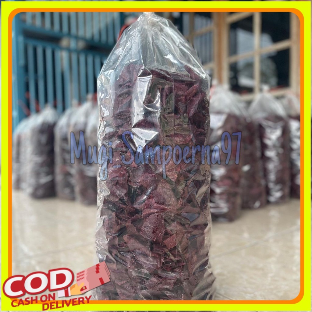 

1KG KERIPIK UBI UNGU KRIPIK KETELA UNGU Organik