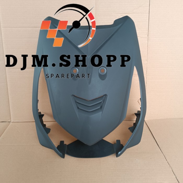 cover tameng dasi depan honda beat karbu hitam doff